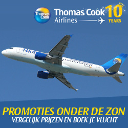 25 euro korting met onze Thomas Cook Airlines Promo Code